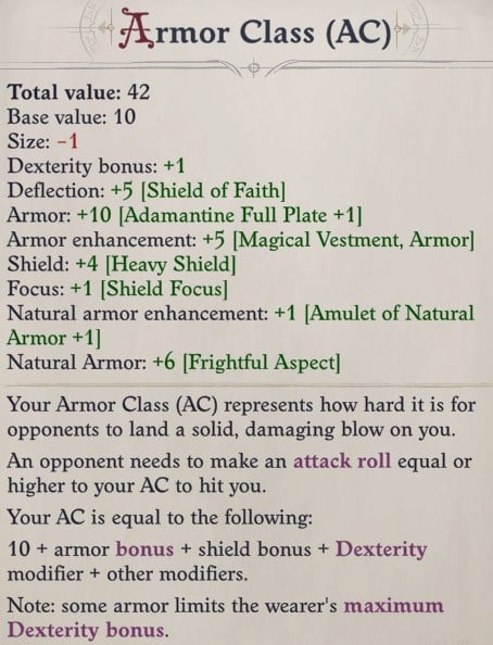 Armor Class Sosiel Pathfinder Wrath of the Righteous Build