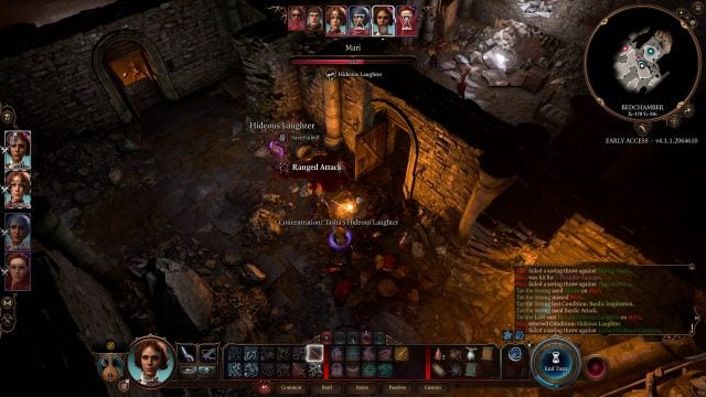 Baldur’s Gate 3 College of Valour Bard Build Guide - Tasha's Hideous Laughter in Combat