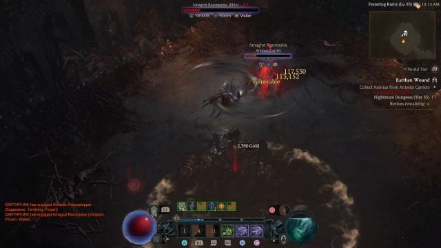 Diablo 4 Solo Necromancer Build with Sever