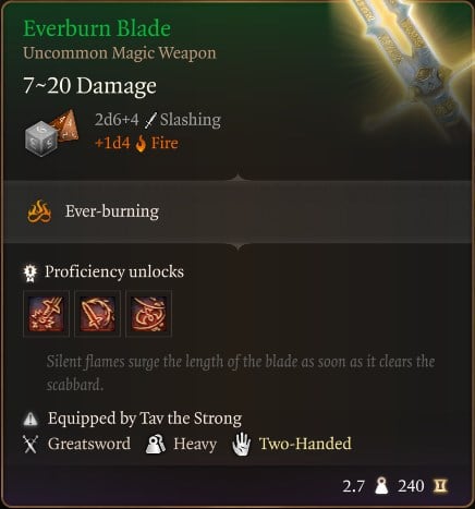 Everburn Blade