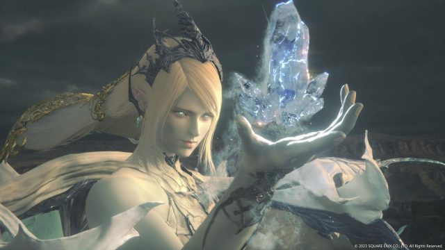 FFXVI - Shiva with Her Diamond Dust