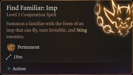 Find Familiar Imp