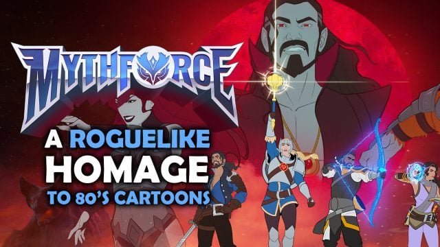 MythForce Tugs at Nostalgia with An 80’s Saturday Morning Cartoons Roguelite