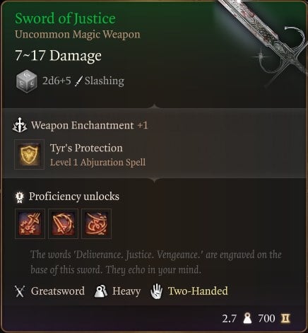 Sword of Justice